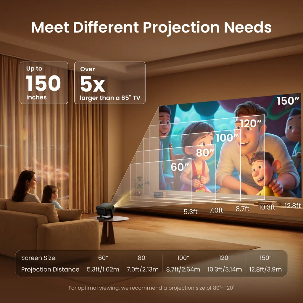 N3 Max - VIDAA OS Smart Home Projector with Licensed Netflix