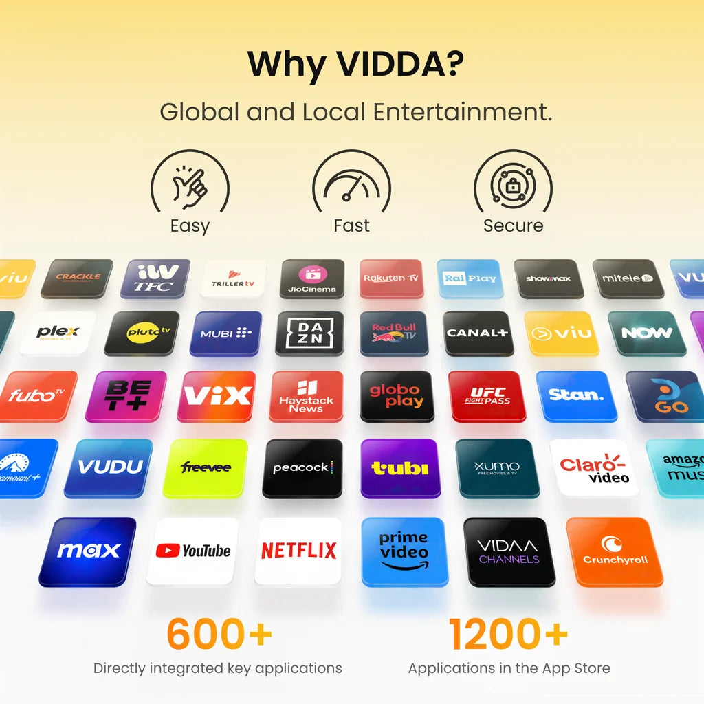 N3 Max - VIDAA OS Smart Home Projector with Licensed Netflix