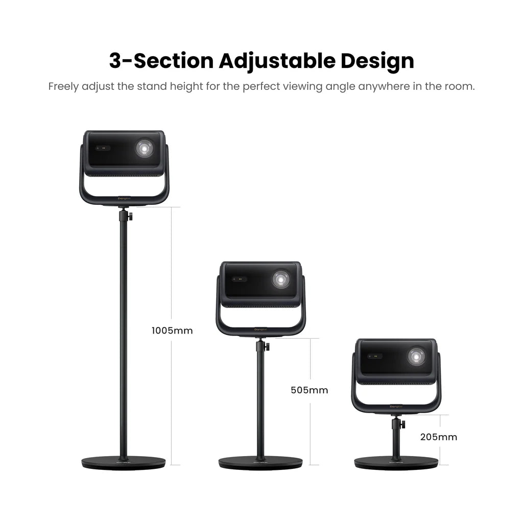 360° Adjustable Projector Floor Stand for N3 Max /MP1 Max /DBOX02 /Atom /DBOX01 /DBX3 Pro and N2